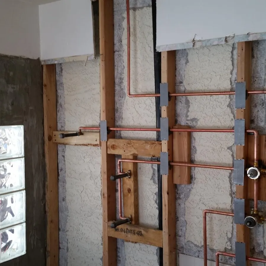 Copper pipe installation for Burst Pipe Repair in Canton
